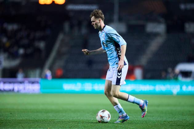 RC Celta de Vigo v Paok FC - UEFA Europa League THESSALONIKI, GREECE SPAIN - FEBRUARY 19: Williot Swedberg of Celta de Vigo runs with the ball during the UEFA Europa League 2025 26 KO Playoff match between Paok FC and RC Celta de Vigo at Toumba Stadium on February 19, 2026 in Thessaloniki, Greece. Thessaloniki Toumba Stadium Greece Copyright: xDiegoxSimonx
