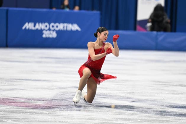 February 19, 2026, Milano, Lombardia, Italy: Adeliia Petrosian from Individual Neutral Athletes during the Winter Olympic Games, Olympische Spiele, Olympia, OS Milano Cortina 2026, Milano Ice Skating Arena, on February 19, 2026 in Milano, Italy Milano Italy - ZUMAm345 20260219_oly_m345_075 Copyright: xFedericoxManonix