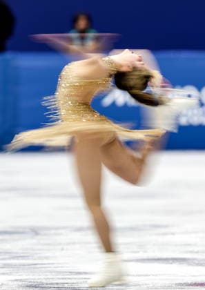February 19, 2026, Milan, Italy: ALYSA LIU of the USA performs her routine in the women s singles free skating programme at the 2026 Winter Olympic Games, Olympische Spiele, Olympia, OS at Milano Ice Skating Arena. Liu won the gold. Olympics 2026: Milano Cortina: Figure skating, Eiskunstlauf Women s Free Skating  - ZUMAt113 20260219_zaa_t113_710 Copyright: xPeterxKovalevx