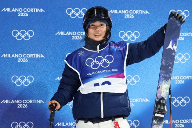 Nanaho Kiriyama (JPN), FEBRUARY 19, 2026 - Freestyle Skiing : Women s Halfpipe Qualification during the Milano Cortina 2026 Olympic Winter games, Winterspiele,Spiele, Summer games at Livigno Snow Park in Livigno, Italy.  aflo_320535366