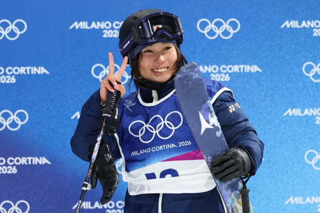Nanaho Kiriyama (JPN), FEBRUARY 19, 2026 - Freestyle Skiing : Women s Halfpipe Qualification during the Milano Cortina 2026 Olympic Winter games, Winterspiele,Spiele, Summer games at Livigno Snow Park in Livigno, Italy.  aflo_320535385
