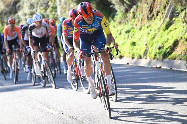 Volta Algarve 2026 Stage 2 FOIA (MONCHIQUE), PORTUGAL - FEBRUARY 19 : Verona Carlos (ESP) of Lidl Trek in action during stage 2 of the 52th edition of Volta Algarve an UCI ProSeries 2.Pro cycling road race stage for Men Elite of 147.2 km with start in Portimao and finish in Foia (Monchique) on February 19, 2026 in Foia (Monchique), Portugal, 19 02 2026 ( Motordriver Guy De Vuyst - Foia (Monchique) Portugal  Copyright: xNicoxVereeckenx