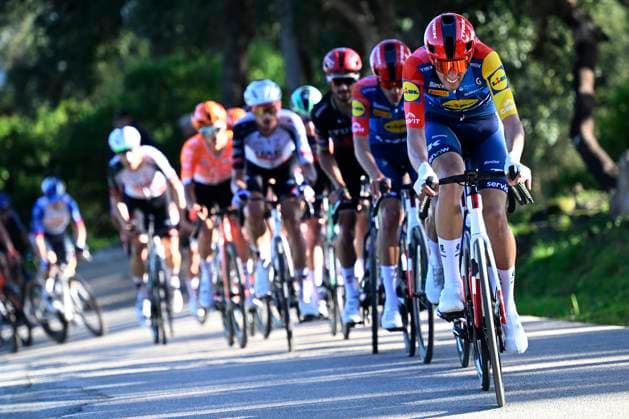 Volta Algarve 2026 Stage 2 FOIA (MONCHIQUE), PORTUGAL - FEBRUARY 19 : Verona Carlos (ESP) of Lidl Trek in action during stage 2 of the 52th edition of Volta Algarve an UCI ProSeries 2.Pro cycling road race stage for Men Elite of 147.2 km with start in Portimao and finish in Foia (Monchique) on February 19, 2026 in Foia (Monchique), Portugal, 19 02 2026 ( Motordriver Guy De Vuyst - Foia (Monchique) Portugal  Copyright: xNicoxVereeckenx