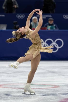 February 19, 2026, Milano, Lombardy, Italy: Alysa Liu of the United States perform during the Figure skating, Eiskunstlauf Women Single during the 2026 Winter Olympics at the Milano Ice Skating Arena on Thursday in Milano. Olympics 2026: Milano Cortina: Figure Skating Women s  - ZUMAj89_ 20260219_oly_j89_063 Copyright: xPaulxKitagakixJr.x