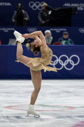 February 19, 2026, Milano, Lombardy, Italy: Alysa Liu of the United States perform during the Figure skating, Eiskunstlauf Women Single during the 2026 Winter Olympics at the Milano Ice Skating Arena on Thursday in Milano. Olympics 2026: Milano Cortina: Figure Skating Women s  - ZUMAj89_ 20260219_oly_j89_068 Copyright: xPaulxKitagakixJr.x