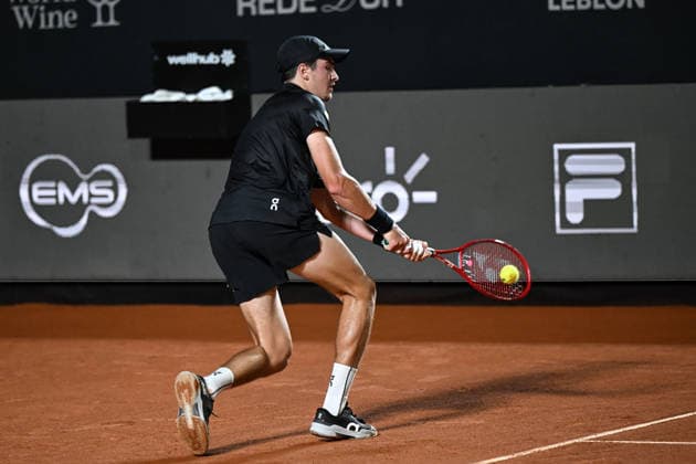 Rio Open 2026 RIO DE JANEIRO, RJ - 19.02.2026: RIO OPEN 2026 - Joao Fonseca in a match against Ignacio Buse on the Guga Kuerten Court, during the Rio Open, held at the Jockey Club Brasileiro, on the afternoon of this Thursday (19), in Rio de Janeiro. (Photo: Celso Pupo Fotoarena) x2891416x  CelsoxPupo