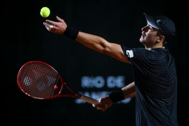 RIO DE JANEIRO (RJ), 19 02 2026- SPORTS TENNIS RIO OPEN - RIO OPEN 2026 ATP, Tennis Herren 500 - Match between Joao FONSECA vs Ignacio BUSE, held at the Jockey Club Brasileiro, Rio de Janeiro, this Thursday (19). (Photo: Renan Areias Photo Premium SPP) (Renan Areias, Renan Areias SPP) Copyright: xRenanxAreias,xRenanxAreiasx xSPPx spp-en-ReArReAr-renan_areias_photo_premium_340757