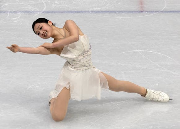 February 19, 2026, Milan, Lombardy, Italy: South Korean figure skater JIA SHIN performing in the Women s Figure skating, Eiskunstlauf Singles Freeskating at the Milano Cortina 2026 Winter Olympics. Olympics 2026: Milano Cortina: - February 19, 2026  - ZUMAh234 20260219_oly_h234_019 Copyright: xMarkxEdwardxHarrisx