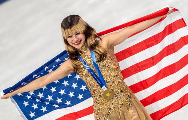 Milano Cortina 2026, figure skating, women, free skating, Olympic champion Alysa Liu
