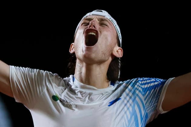 RIO DE JANEIRO (RJ), 19 02 2026- SPORTS TENNIS RIO OPEN - RIO OPEN 2026 ATP, Tennis Herren 500 - Match between Joao FONSECA vs Ignacio BUSE, held at the Jockey Club Brasileiro, Rio de Janeiro, this Thursday (19). (Photo: Renan Areias Photo Premium SPP) (Renan Areias, Renan Areias SPP) Copyright: xRenanxAreias,xRenanxAreiasx xSPPx spp-en-ReArReAr-renan_areias_photo_premium_340774