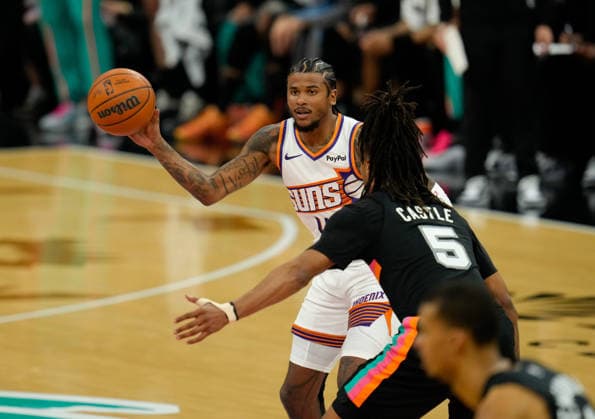 Basketball, NBA, San Antonio Spurs - Phoenix Suns
