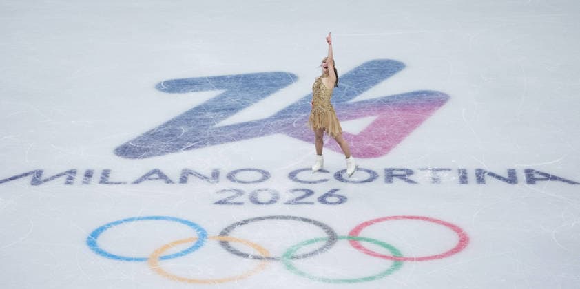 260219 -- MILAN, Feb. 19, 2026 -- Alysa Liu of the United States competes during the free skating match of Figure skating, Eiskunstlauf women single skating at the Milan-Cortina 2026 Olympic Winter games, Winterspiele,Spiele, Summer games in Milan, Italy, Feb. 19, 2026. MICO2026ITALY-MILAN-OLYMPIC WINTER GAMES-FIGURE SKATING-WOMEN SINGLE SKATING-FREE SKATING XuexYuge  (MICO2026)ITALY-MILAN-OLYMPIC WINTER GAMES-FIGURE SKATING-WOMEN SINGLE SKATING-FREE SKATING IMAGO XuexYuge  imago images 0848105611