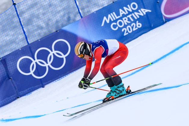 OLYMPICS - Winter Olympic Games, Olympische Spiele, Olympia, OS Milano Cortina 2026 LIVIGNO,ITALY,20.FEB.26 - OLYMPICS, SKI CROSS - Winter Olympic Games Milano Cortina 2026, Skicross, women, qualification. Image shows Katrin Ofner (AUT).  GEPAxpictures xWolfgangxGrebien