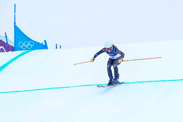 LIVIGNO, ITALIEN 20260220 Sveriges Sandra Näslund under morgonens skicross-kvalificering i Snow Park i Livigno, Italien, vinter-OS. *** Bilden ingar i SPORTPAKET. För övriga BETALBILD *** LIVIGNO ITALIEN x10080x *** LIVIGNO, ITALY 20260220 Swedens Sandra Näslund during this mornings skicross qualification in the Snow Park in Livigno, Italy, Winter Olympics Picture in SPORTPAKET For others PAYPICTURE LIVIGNO ITALY x10080x  Copyright: xFredrikxSandberg TTx OS 2026 SKICROSS KVAL