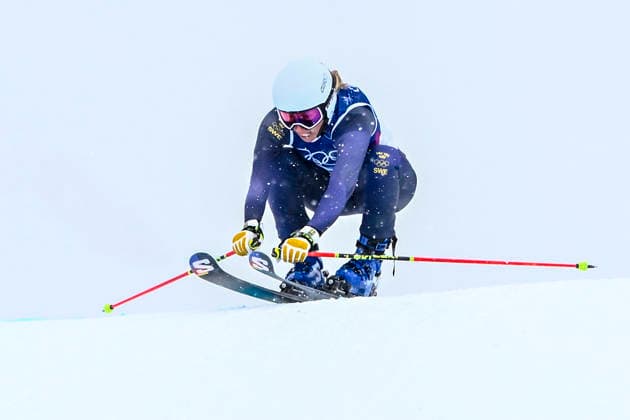 LIVIGNO, ITALIEN 20260220 Sveriges Sandra Näslund under morgonens skicross-kvalificering i Snow Park i Livigno, Italien, vinter-OS. *** Bilden ingar i SPORTPAKET. För övriga BETALBILD *** LIVIGNO ITALIEN x10080x *** LIVIGNO, ITALY 20260220 Swedens Sandra Näslund during this mornings skicross qualification in the Snow Park in Livigno, Italy, Winter Olympics Picture in SPORTPAKET For others PAYPICTURE LIVIGNO ITALY x10080x  Copyright: xFredrikxSandberg TTx OS 2026 SKICROSS KVAL