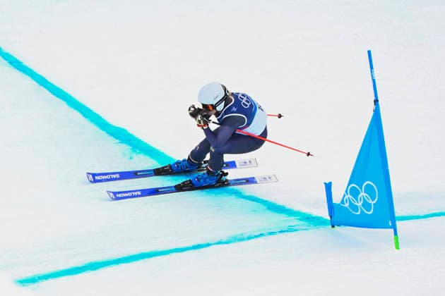 LIVIGNO, ITALY 20260220 Sweden s Linnea Mobärg during this morning s ski cross qualification at the Snow Park in Livigno, Italy, Winter Olympics. *** The image is included in the SPORTS PACKAGE. For others PAYMENT IMAGE *** LIVIGNO ITALY x10080x *** LIVIGNO, ITALY 20260220 Sweden s Linnea Mobärg during this morning s ski cross qualification at the Snow Park in Livigno, Italy, Winter Olympics The image is included in the SPORTS PACKAGE For others PAYMENT IMAGE LIVIGNO ITALY x10080x  Copyright: xFredrikxSandberg TTx 2026 OLYMPICS SKI CROSS QUALIFICATIONS