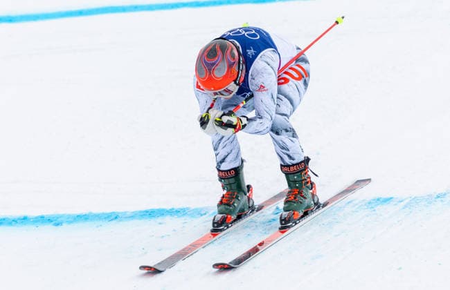 OLYMPICS - Winter Olympic Games, Olympische Spiele, Olympia, OS Milano Cortina 2026 LIVIGNO,ITALY,20.FEB.26 - OLYMPICS, SKI CROSS - Winter Olympic Games Milano Cortina 2026, Skicross, women, qualification. Image shows Sixtine Cousin (SUI).  GEPAxpictures xHaraldxSteiner