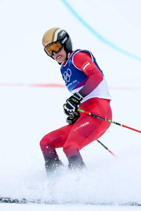 Livigno, Italien 20. Februar 2026: Ski Freestyle Ski Cross Frauen - Olympia 2026 Im Bild: Katrin Ofner (AUT) Snow Park *** Livigno, Italy February 20, 2026 Ski Freestyle Ski Cross Women Olympia 2026 In the picture Katrin Ofner AUT Snow Park Copyright: xFotostandx xHettichx