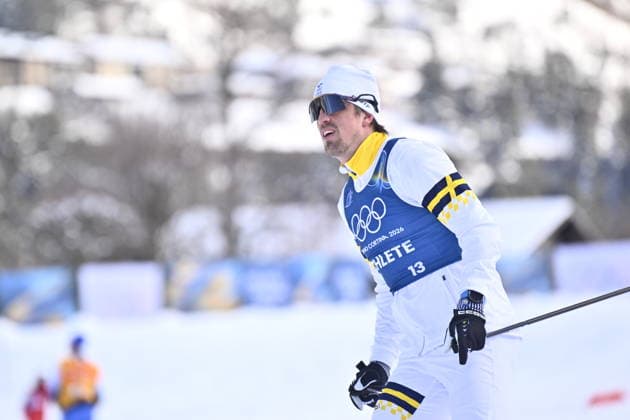 VAL DI FIEMME, ITALY 20260220 Sweden s Calle Halfvarsson trains for the 5km during the Winter Olympics at the Tesero cross-country skiing stadium in Val di Fiemme, Italy. *** The image is included in the SPORTS PACKAGE. For others PAYMENT IMAGE *** VAL DI FIEMME ITALY x10430x *** VAL DI FIEMME, ITALY 20260220 Sweden s Calle Halfvarsson trains for the 5km during the Winter Olympics at the Tesero cross country skiing stadium in Val di Fiemme, Italy The image is included in the SPORTS PACKAGE For others PAYMENT IMAGE VAL DI FIEMME ITALY x10430x  Copyright: xChristinexOlsson TTx OLYMPICS 2026 SKIING TRAINING