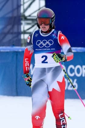 Livigno, Italien 20. Februar 2026: Ski Freestyle Ski Cross Frauen - Olympia 2026 Im Bild: Marielle Thompson (CAN) Snow Park *** Livigno, Italy February 20, 2026 Ski Freestyle Ski Cross Women Olympia 2026 In the picture Marielle Thompson CAN Snow Park Copyright: xFotostandx xHettichx