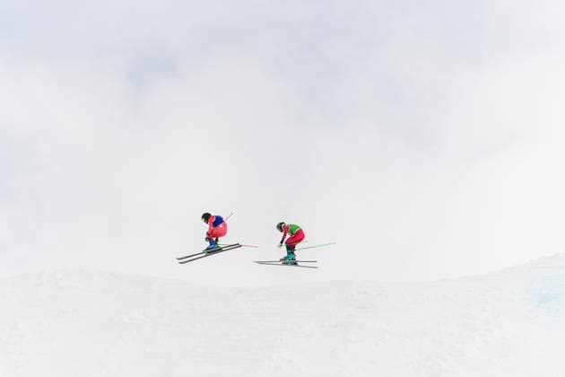 260220 Brittany Phelan of Canada and Sonja Gigler of Austria competes in women s freestyle skiing ski cross round of 16 during day 14 of the 2026 Winter Olympics on February 20, 2026 in Livigno. Photo: Vegard Grott BILDBYRAN kod VG VG0888 bbeng Olympic Games, Olympische Spiele, Olympia, OS olympics winter olympics os ol olympiska spel vinter-os olympiske leker milano cortina 2026 milan cortina 2026 milano cortina 2026 olympic games milano cortina 2026 winter olympic games milano cortina-os milano cortina-ol vinter-ol ski cross freestyle skiing skicross dam attondelsfinal round of 16 *** 260220 Brittany Phelan of Canada and Sonja Gigler of Austria competes in women s freestyle skiing ski cross round of 16 during day 14 of the 2026 Winter Olympics on February 20, 2026 in Livigno Photo Vegard Grott BILDBYRAN kod VG VG0888 bbeng olympic games olympics winter olympics os ol olympiska spel vinter os olympiske leker milano cortina 2026 milan cortina 2026 milano cortina 2026 olympic games milano cortina 2026 winter olympic games milano cortina os milano cortina ol vinter ol ski cross freestyle skiing skicross dam attondelsfinal round of 16  Copyright: VEGARDxGRoTT BB260220VG033