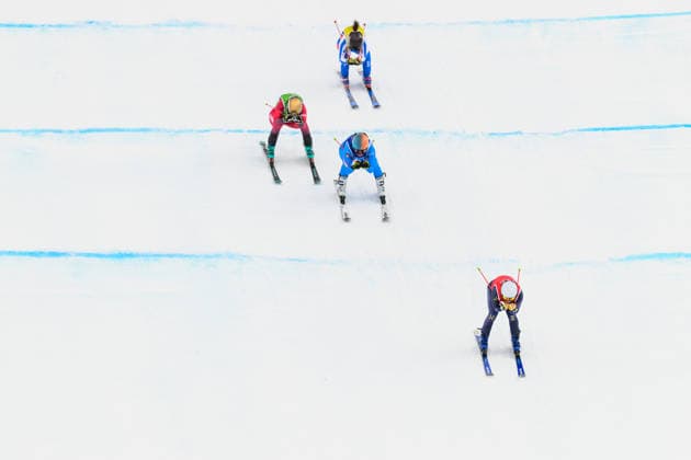 260220 Katrin Ofner of Austria, Mylene Ballet Baz of France, Jole Galli of Italy and Sandra Näslund of Sweden competes in women s freestyle skiing ski cross quarterfinal during day 14 of the 2026 Winter Olympics on February 20, 2026 in Livigno. Photo: Vegard Grott BILDBYRAN kod VG VG0888 bbeng Olympic Games, Olympische Spiele, Olympia, OS olympics winter olympics os ol olympiska spel vinter-os olympiske leker milano cortina 2026 milan cortina 2026 milano cortina 2026 olympic games milano cortina 2026 winter olympic games milano cortina-os milano cortina-ol vinter-ol ski cross freestyle skiing skicross dam kvartsfinal quarterfinal sweden sverige *** 260220 Katrin Ofner of Austria, Mylene Ballet Baz of France, Jole Galli of Italy and Sandra Näslund of Sweden competes in women s freestyle skiing ski cross quarterfinal during day 14 of the 2026 Winter Olympics on February 20, 2026 in Livigno Photo Vegard Grott BILDBYRAN code VG VG0888 bbeng olympic games olympics winter olympics os ol olympiska spel vinter os olympiske leker milano cortina 2026 milan cortina 2026 milano cortina 2026 olympic games milano cortina 2026 winter olympic games milano cortina os milano cortina ol vinter ol ski cross freestyle skiing skicross dam kvartsfinal quarterfinal sweden sverige  Copyright: VEGARDxGRoTT BB260220VG044