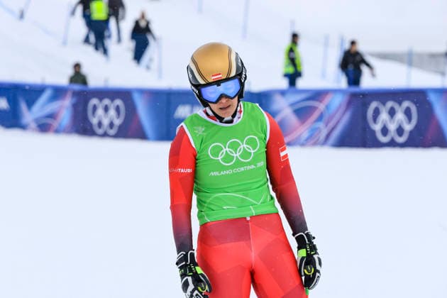 OLYMPICS - Winter Olympic Games, Olympische Spiele, Olympia, OS Milano Cortina 2026 LIVIGNO,ITALY,20.FEB.26 - OLYMPICS, SKI CROSS - Winter Olympic Games Milano Cortina 2026, Skicross, women, qualification. Image shows Katrin Ofner (AUT).  GEPAxpictures xWolfgangxGrebien
