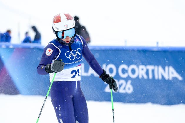 Livigno, Italien 20. Februar 2026: Ski Freestyle Ski Cross Frauen - Olympia 2026 Im Bild: Lin Nakanishi (JPN) Snow Park *** Livigno, Italy February 20, 2026 Ski Freestyle Ski Cross Women Olympia 2026 In the picture Lin Nakanishi JPN Snow Park Copyright: xFotostandx xHettichx