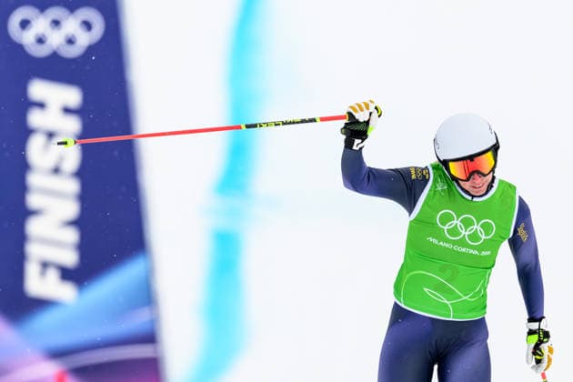 260220 Sandra Näslund of Sweden celebrates after competing in women s freestyle skiing ski cross final during day 14 of the 2026 Winter Olympics on February 20, 2026 in Livigno. Photo: Vegard Grott BILDBYRAN kod VG VG0888 bbeng Olympic Games, Olympische Spiele, Olympia, OS olympics winter olympics os ol olympiska spel vinter-os olympiske leker milano cortina 2026 milan cortina 2026 milano cortina 2026 olympic games milano cortina 2026 winter olympic games milano cortina-os milano cortina-ol vinter-ol ski cross freestyle skiing skicross dam final jubel sweden sverige *** 260220 Sandra Näslund of Sweden celebrates after competing in women s freestyle skiing ski cross final during day 14 of the 2026 Winter Olympics on February 20, 2026 in Livigno Photo Vegard Grott BILDBYRAN kod VG VG0888 bbeng olympic games olympics winter olympics os ol olympiska spel vinter os olympiske leker milano cortina 2026 milan cortina 2026 milano cortina 2026 olympic games milano cortina 2026 winter olympic games milano cortina os milano cortina ol vinter ol ski cross freestyle skiing skicross dam final jubel sweden sverige  Copyright: VEGARDxGRoTT BB260220VG061