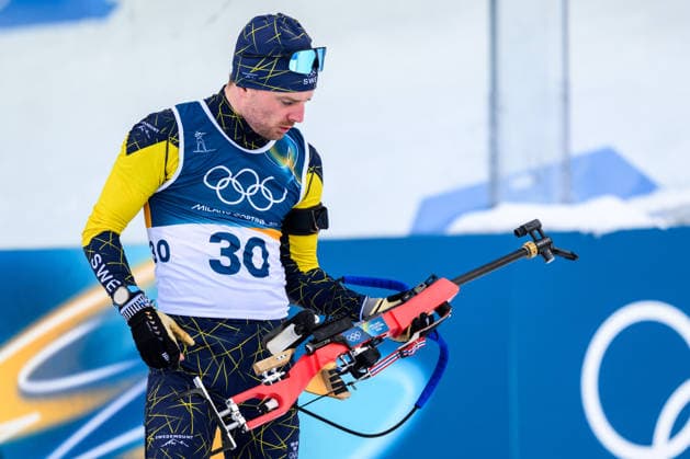 260220 Jesper Nelin of Sweden during zeroing ahead of the men s biathlon 15 km mass start during day 14 of the 2026 Winter Olympics on February 20, 2026 in Anterselva. Photo: Mathias Bergeld BILDBYRAN kod MB MB1339 skidskytte biathlon skiskyting Olympic Games, Olympische Spiele, Olympia, OS olympics winter olympics os ol olympiska spel vinter-os olympiske leker milano cortina 2026 milan cortina 2026 milano cortina 2026 olympic games milano cortina 2026 winter olympic games milano cortina-os milano cortina-ol vinter-ol 14 bbeng masstart mass start sverige *** 260220 Jesper Nelin of Sweden during zeroing ahead of the men s biathlon 15 km mass start during day 14 of the 2026 Winter Olympics on February 20, 2026 in Anterselva Photo Mathias Bergeld BILDBYRAN code MB MB1339 biathlon biathlon olympic games olympics olympics winter olympics os ol olympiska spel vinter os olympiske leker milano cortina 2026 milan cortina 2026 milano cortina 2026 olympic games milano cortina 2026 winter olympic games milano cortina os milano cortina ol vinter ol 14 bbeng masstart mass start sverige  Copyright: MATHIASxBERGELD BB260220MB007