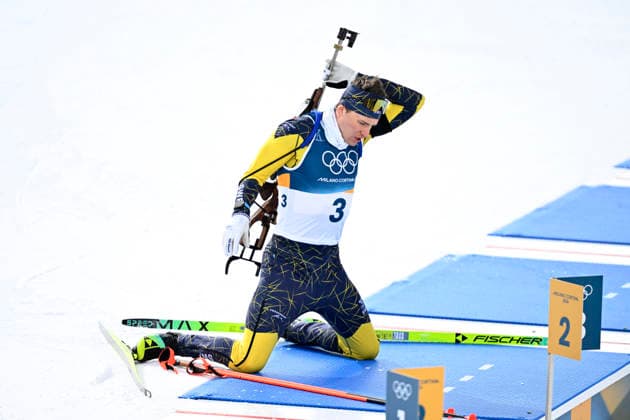 ANTERSELVA, ITALY 20260220 Martin Ponsiluoma at the start of the men s 15km biathlon, mass start, in Anterselva during the Winter Olympics in Milan Cortina, Italy. *** The image is included in the SPORTS PACKAGE. For others PAYMENT IMAGE *** ANTERSELVA ITALY x10050x *** ANTERSELVA, ITALY 20260220 Martin Ponsiluoma at the start of the men s 15km biathlon, mass start, in Anterselva during the Winter Olympics in Milan Cortina, Italy The image is included in the SPORTS PACKAGE For others PAYMENT IMAGE ANTERSELVA ITALY x10050x  Copyright: xPontusxLundahl TTx 2026 OLYMPICS BIATHING MEN S MASS START 15KM