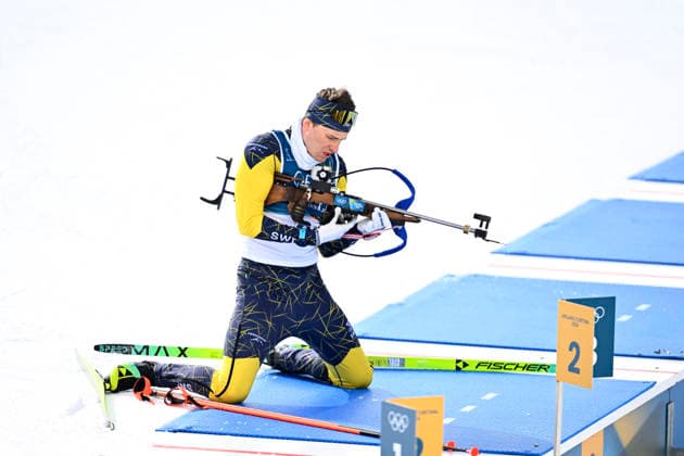 ANTERSELVA, ITALY 20260220 Martin Ponsiluoma at the start of the men s 15km biathlon, mass start, in Anterselva during the Winter Olympics in Milan Cortina, Italy. *** The image is included in the SPORTS PACKAGE. For others PAYMENT IMAGE *** ANTERSELVA ITALY x10050x *** ANTERSELVA, ITALY 20260220 Martin Ponsiluoma at the start of the men s 15km biathlon, mass start, in Anterselva during the Winter Olympics in Milan Cortina, Italy The image is included in the SPORTS PACKAGE For others PAYMENT IMAGE ANTERSELVA ITALY x10050x  Copyright: xPontusxLundahl TTx 2026 OLYMPICS BIATHING MEN S MASS START 15KM