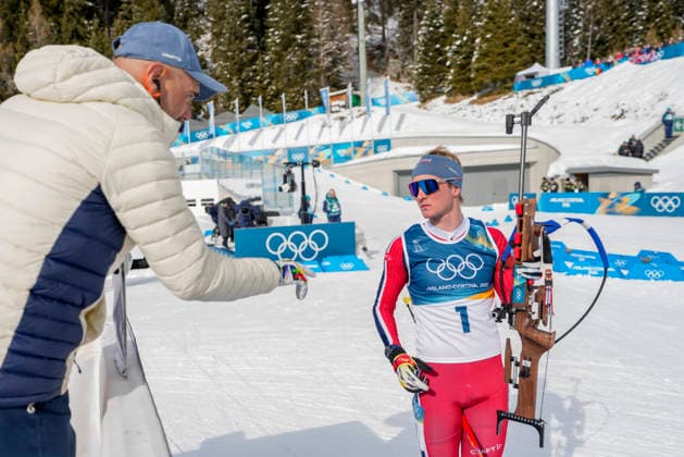 Winter Olympics in Milan Cortina 2026 Anterselva, Italy 20260220. Johan-Olav Botn from Norway before the 15 km mass start for men in biathlon during the Winter Olympics in Milano Cortina 2026. Photo: Heiko Junge NTB Anterselva Italy EDITORIAL USE ONLY. RESTRICTED USE FOR BETTING COMPANIES Ref:_SPOdwRJ6aK25iE.jpg *** Winter Olympics in Milan Cortina 2026 Anterselva, Italy 20260220 Johan Olav Botn from Norway before the 15 km mass start for men in biathlon during the Winter Olympics in Milano Cortina 2026 Photo Heiko Junge NTB Anterselva Italy EDITORIAL USE ONLY RESTRICTED USE FOR BETTING COMPANIES  Copyright: xHeikoxJungex xNTBx