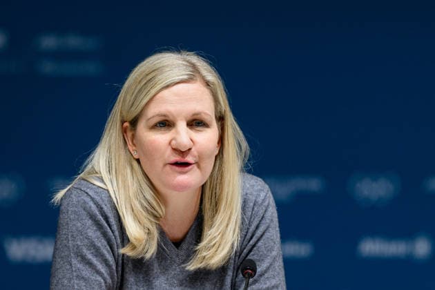 260220 IOC President Kirsty Coventry at a press conference, PK, Pressekonferenz during day 14 of the 2026 Winter Olympics on February 20, 2026 in Milan. Photo: Emma Wallskog BILDBYRAN kod EW EW0644 Olympic Games, Olympische Spiele, Olympia, OS olympics winter olympics os ol olympiska spel vinter-os olympiske leker milano cortina 2026 milan cortina 2026 milano cortina 2026 olympic games milano cortina 2026 winter olympic games milano cortina-os milano cortina-ol vinter-ol 14 bbeng presskonferens iok ordförande internationella olympiska kommitten *** 260220 IOC President Kirsty Coventry at a press conference during day 14 of the 2026 Winter Olympics on February 20, 2026 in Milan Photo Emma Wallskog BILDBYRAN code EW EW0644 olympic games olympics winter olympics os ol olympic games winter os olympic games milano cortina 2026 milan cortina 2026 milano cortina 2026 olympic games milano cortina 2026 winter olympic games milano cortina os milano cortina ol winter ol 14 bbeng press conference ioc president international olympic committee  Copyright: EMMAxWALLSKOG BB260220EW001