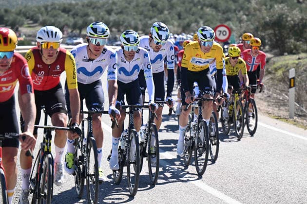 20-02-2026 Vuelta Andalucia; Tappa 03 Jaen - Lopera; 2026, Movistar; Romeo Abad, Ivan; 