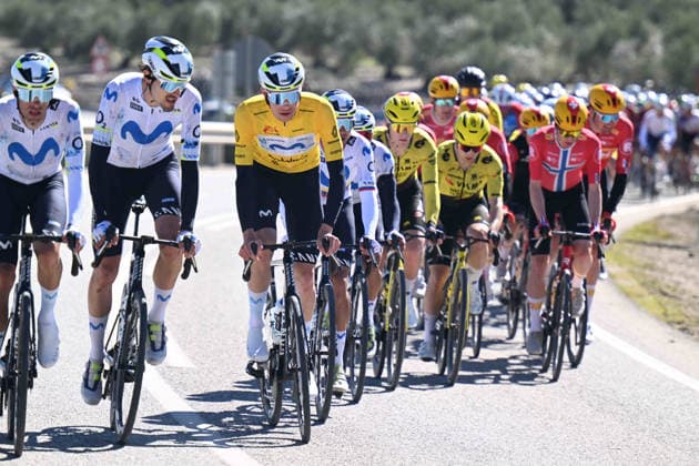 20-02-2026 Vuelta Andalucia; Tappa 03 Jaen - Lopera; 2026, Movistar; Romeo Abad, Ivan; 