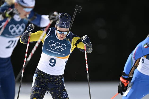 ANTERSELVA, ITALY 20260220 Sebastian Samuelsson during the men s 15km biathlon, mass start, in Anterselva during the Winter Olympics in Milan Cortina, Italy. *** The image is included in the SPORTS PACKAGE. For others PAYMENT IMAGE *** ANTERSELVA ITALY x10050x *** ANTERSELVA, ITALY 20260220 Sebastian Samuelsson during the men s 15km biathlon, mass start, in Anterselva during the Winter Olympics in Milan Cortina, Italy The image is included in the SPORTS PACKAGE For others PAYMENT IMAGE ANTERSELVA ITALY x10050x  Copyright: xPontusxLundahl TTx 2026 OLYMPICS BIATHING MEN S MASS START 15KM
