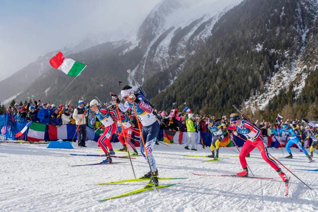 Winter Olympics in Milan Cortina 2026 Anterselva, Italy 20260220. Vetle Sjaastad Christiansen from Norway, Quentin Fillon Maillet from France and Johan-Olav Botn from Norway during the men s 15 km mass start in biathlon during the Winter Olympics in Milano Cortina 2026. Photo: Heiko Junge NTB Anterselva Italy EDITORIAL USE ONLY. RESTRICTED USE FOR BETTING COMPANIES Ref:_SPOjJuVMMvCug8.jpg *** Winter Olympics in Milan Cortina 2026 Anterselva, Italy 20260220 Vetle Sjaastad Christiansen from Norway, Quentin Fillon Maillet from France and Johan Olav Botn from Norway during the men s 15 km mass start in biathlon during the Winter Olympics in Milano Cortina 2026 Photo Heiko Junge NTB Anterselva Italy EDITORIAL USE ONLY RESTRICTED USE FOR BETTING COMPANIES  Copyright: xHeikoxJungex xNTBx