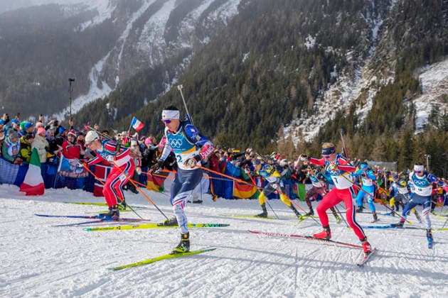Winter Olympics in Milan Cortina 2026 Anterselva, Italy 20260220. Vetle Sjastad Christiansen from Norway, Quentin Fillon Maillet from France and Johan-Olav Botn from Norway during the men s 15 km mass start in biathlon during the Winter Olympics in Milano Cortina 2026. Photo: Heiko Junge NTB Anterselva Italy EDITORIAL USE ONLY. RESTRICTED USE FOR BETTING COMPANIES Ref:_SPOoL02YBwCT8s.jpg *** Winter Olympics in Milan Cortina 2026 Anterselva, Italy 20260220 Vetle Sjastad Christiansen from Norway, Quentin Fillon Maillet from France and Johan Olav Botn from Norway during the men s 15 km mass start in biathlon during the Winter Olympics in Milano Cortina 2026 Photo Heiko Junge NTB Anterselva Italy EDITORIAL USE ONLY RESTRICTED USE FOR BETTING COMPANIES  Copyright: xHeikoxJungex xNTBx
