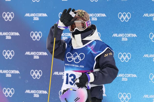 Toma Matsuura (JPN), FEBRUARY 20, 2026 - Freestyle Skiing : Men s Halfpipe Qualification during the Milano Cortina 2026 Olympic Winter games, Winterspiele,Spiele, Summer games at Livigno Snow Park in Livigno, Italy.  aflo_320605434