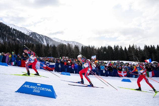 260220 Sturla Holm Laegreid of Norway, Vetle Sjastad Christiansen of Norway and Johannes Dale-Skjevdal of Norway compete in men s biathlon 15 km mass start during day 14 of the 2026 Winter Olympics on February 20, 2026 in Anterselva. Photo: Mathias Bergeld BILDBYRAN kod MB MB1339 skidskytte biathlon skiskyting Olympic Games, Olympische Spiele, Olympia, OS olympics winter olympics os ol olympiska spel vinter-os olympiske leker milano cortina 2026 milan cortina 2026 milano cortina 2026 olympic games milano cortina 2026 winter olympic games milano cortina-os milano cortina-ol vinter-ol 14 bbeng masstart mass start norge *** 260220 Sturla Holm Laegreid of Norway, Vetle Sjastad Christiansen of Norway and Johannes Dale Skjevdal of Norway compete in men s biathlon 15 km mass start during day 14 of the 2026 Winter Olympics on February 20, 2026 in Anterselva Photo Mathias Bergeld BILDBYRAN code MB MB1339 biathlon biathlon olympic games olympics olympics winter olympics os ol olympiska spel vinter os olympiske leker milano cortina 2026 milan cortina 2026 milano cortina 2026 olympic games milano cortina 2026 winter olympic games milano cortina os milano cortina ol vinter ol 14 bbeng masstart mass start norge  Copyright: MATHIASxBERGELD BB260220MB027