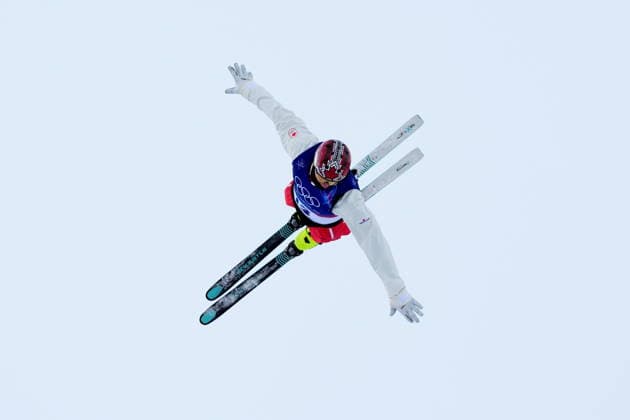 February 20, 2026, Livigno, Italy: Canada s Lewis Irving competes during the men s aerials final at the Milano Cortina 2026 Winter Olympic Games, Olympische Spiele, Olympia, OS in Livigno, Italy, Friday, Feb. 20, 2026. Canada News - February 20, 2026  - ZUMAc35_ 20260220_zaf_c35_028 Copyright: xSeanxKilpatrickx