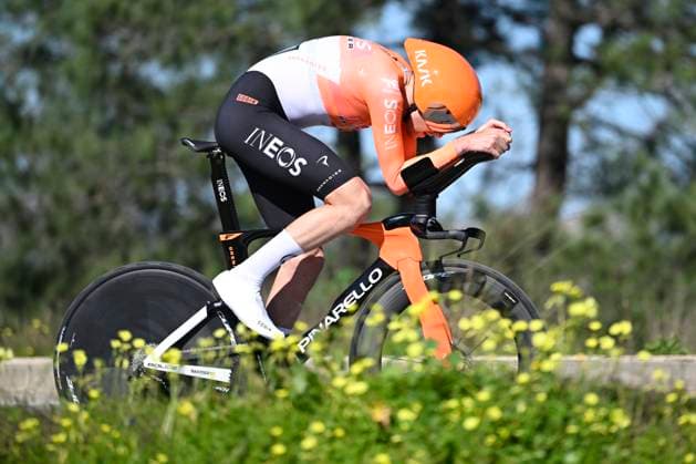 Volta Algarve 2026 Stage 3 VILAMOURA, PORTUGAL - FEBRUARY 20 : De Plus Laurens (BEL) of INEOS Grenadiers during stage 3 of the 52th edition of Volta Algarve an UCI ProSeries 2.Pro Individual Time Trial stage for Men Elite of 19.5 km with start in Vilamoura and finish in Vilamoura on February 20, 2026 in Vilamoura, Portugal, 20 02 2026 ( Motordriver Guy De Vuyst - Vilamoura Portugal  Copyright: xNicoxVereeckenx