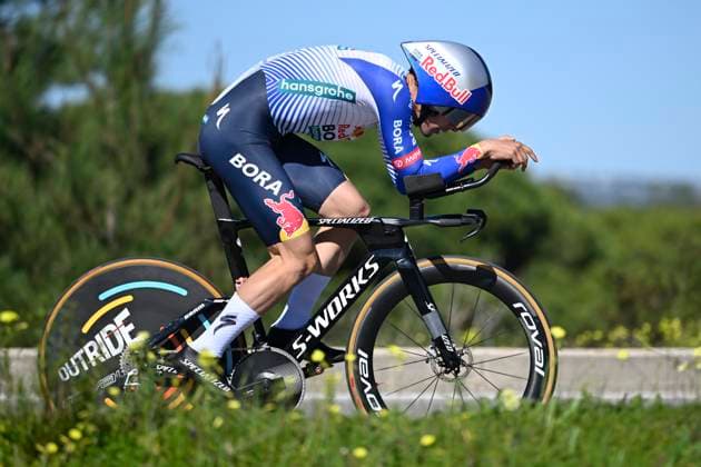Volta Algarve 2026 Stage 3 VILAMOURA, PORTUGAL - FEBRUARY 20 : Marit Arne (BEL) of Red Bull - BORA - Hansgrohe during stage 3 of the 52th edition of Volta Algarve an UCI ProSeries 2.Pro Individual Time Trial stage for Men Elite of 19.5 km with start in Vilamoura and finish in Vilamoura on February 20, 2026 in Vilamoura, Portugal, 20 02 2026 ( Motordriver Guy De Vuyst - Vilamoura Portugal  Copyright: xNicoxVereeckenx