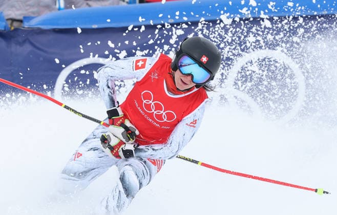Milano Cortina 2026 - XXV Olympic Winter games, Winterspiele,Spiele, Summer games Livigno - Italy 20 February,2026 Woman s Ski Cross - Freestyle Skiing Final Image Show:  Copyright: xSergioxBisi IPAxSportx xipa-agency.netx xx IPA_71774012 IPA_Agency_IPA71774012