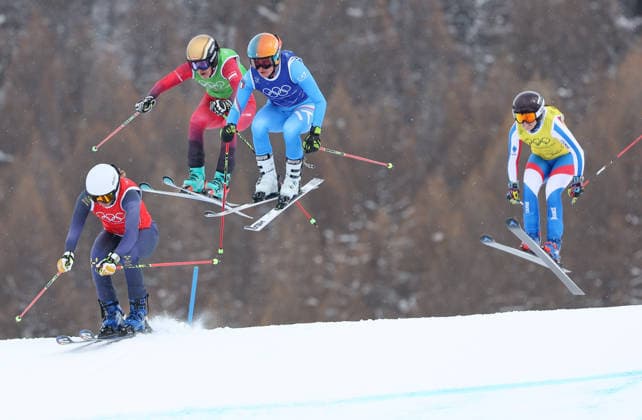 Milano Cortina 2026 - XXV Olympic Winter games, Winterspiele,Spiele, Summer games Livigno - Italy 20 February,2026 Woman s Ski Cross - Freestyle Skiing Final Image Show:  Copyright: xSergioxBisi IPAxSportx xipa-agency.netx xx IPA_71774004 IPA_Agency_IPA71774004