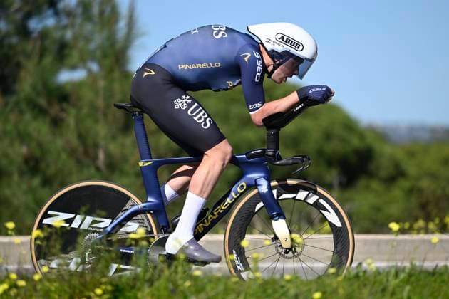 Volta Algarve 2026 Stage 3 VILAMOURA, PORTUGAL - FEBRUARY 20 : Frison Frederik (BEL) of Pinarello - Q36.5 Pro Cycling Team during stage 3 of the 52th edition of Volta Algarve an UCI ProSeries 2.Pro Individual Time Trial stage for Men Elite of 19.5 km with start in Vilamoura and finish in Vilamoura on February 20, 2026 in Vilamoura, Portugal, 20 02 2026 ( Motordriver Guy De Vuyst - Vilamoura Portugal  Copyright: xNicoxVereeckenx