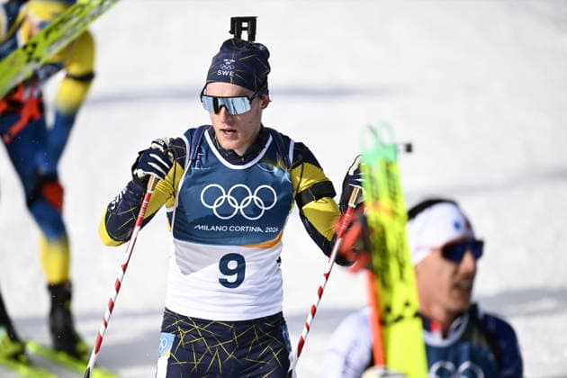 ANTERSELVA, ITALIEN 20260220 Sebastian Samuelsson gar i mal i herrarnas 15km skidskytte, masstart, i Anterselva under vinter-OS i Milano Cortina, Italien. *** Bilden ingar i SPORTPAKET. För övriga BETALBILD *** ANTERSELVA ITALIEN x10050x *** ANTERSELVA, ITALY 20260220 Sebastian Samuelsson will compete in the mens 15km biathlon, mass start, in Anterselva during the Winter Olympics in Milan Cortina, Italy Picture in SPORT PACKAGE For others PAY PICTURE ANTERSELVA ITALY x10050x  Copyright: xPontusxLundahl TTx OS 2026 SKIDSKYTTE HERRARNAS MASSTART 15KM