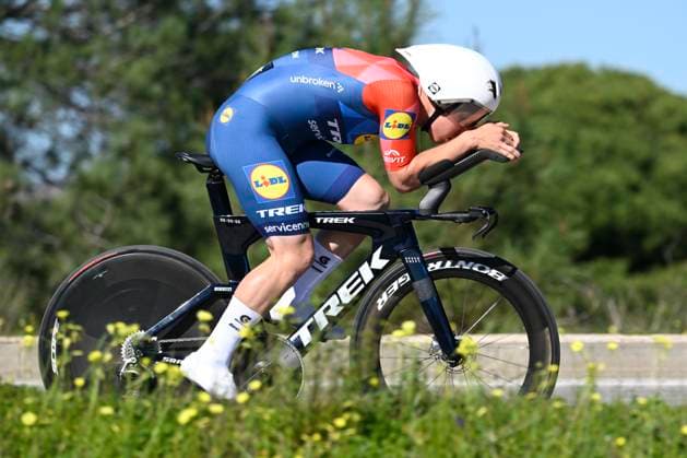 Volta Algarve 2026 Stage 3 VILAMOURA, PORTUGAL - FEBRUARY 20 : Teutenberg Tim Torn (GER) of Lidl - Trek during stage 3 of the 52th edition of Volta Algarve an UCI ProSeries 2.Pro Individual Time Trial stage for Men Elite of 19.5 km with start in Vilamoura and finish in Vilamoura on February 20, 2026 in Vilamoura, Portugal, 20 02 2026 ( Motordriver Guy De Vuyst - Vilamoura Portugal  Copyright: xNicoxVereeckenx