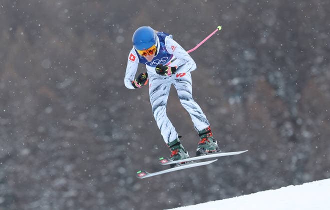Milano Cortina 2026 - XXV Olympic Winter games, Winterspiele,Spiele, Summer games Livigno - Italy 20 February,2026 Woman s Ski Cross - Freestyle Skiing Final Image Show: Silver Medal Fanny SMITH (SUI)  Copyright: xSergioxBisi IPAxSportx xipa-agency.netx xx IPA_71774725 IPA_Agency_IPA71774725